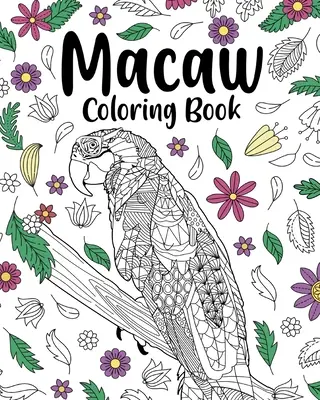 Aras Malbuch - Macaw Coloring Book