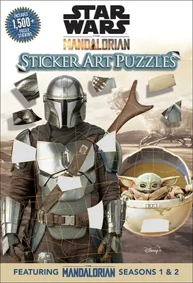 Star Wars: Der Mandalorianer Aufkleber-Kunstpuzzles - Star Wars: The Mandalorian Sticker Art Puzzles