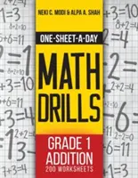 Ein-Blatt-am-Tag-Matheübungen: Klasse 1 Addition - 200 Arbeitsblätter (Buch 1 von 24) - One-Sheet-A-Day Math Drills: Grade 1 Addition - 200 Worksheets (Book 1 of 24)