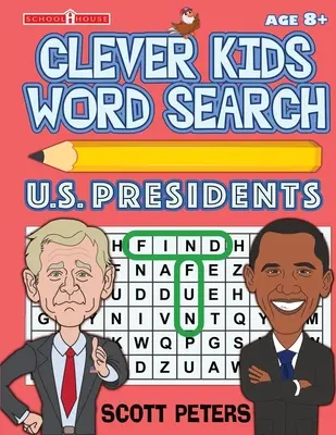 Clever Kids Wortsuche: US-Präsidenten - Clever Kids Word Search: US Presidents