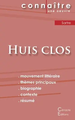 Fiche de lecture Huis clos von Jean-Paul Sartre (Analyse littraire de rfrence et rsum complet) - Fiche de lecture Huis clos de Jean-Paul Sartre (Analyse littraire de rfrence et rsum complet)