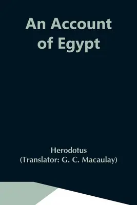 Ein Bericht über Ägypten - An Account Of Egypt