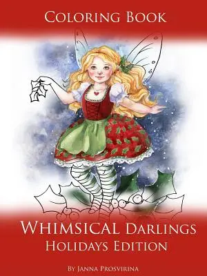 Malbuch Whimsical Darlings Holidays Edition - Coloring Book Whimsical Darlings Holidays Edition
