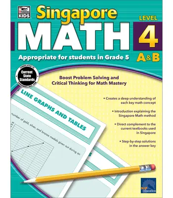 Singapur Mathe, Klasse 5 - Singapore Math, Grade 5