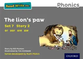 Read Write Inc. Phonics: Grey Set 7 Geschichtenbuch 2 Die Pfote des Löwen - Read Write Inc. Phonics: Grey Set 7 Storybook 2 The Lion's Paw