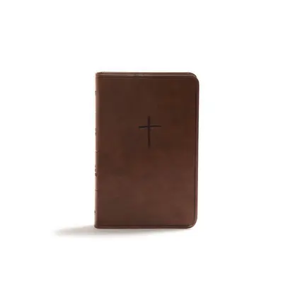 KJV Compact Bibel, Brauner Ledereinband, Value Edition - KJV Compact Bible, Brown Leathertouch, Value Edition