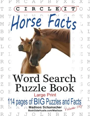 Circle It, Fakten über Pferde, Wortsuche, Puzzle Buch - Circle It, Horse Facts, Word Search, Puzzle Book