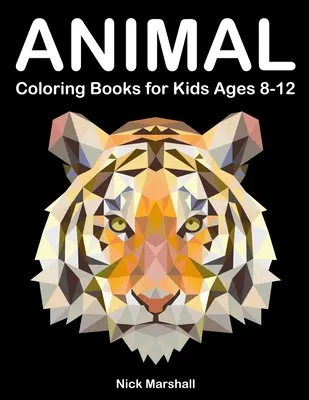 Tier-Malbücher für Kinder von 8-12 Jahren: Tierische Malbücher mit Delfin, Fuchs, Hai und Hirsch - Animal Coloring Books for Kids Ages 8-12: Animetrics Coloring Books with Dolphin, Fox, Shark and Deer