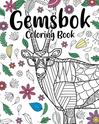 Gemsbok Malbuch - Gemsbok Coloring Book