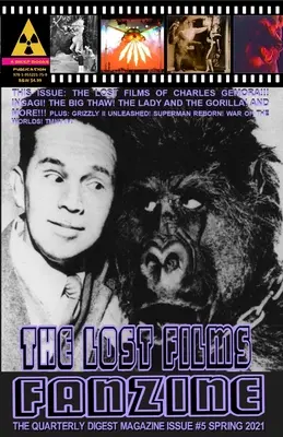 The Lost Films Fanzine #5: (Schwarzweiß/Variante Cover B) - The Lost Films Fanzine #5: (Black and White/Variant Cover B)