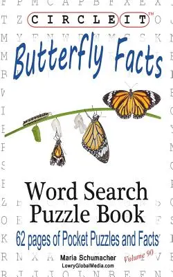 Circle It, Schmetterling Fakten, Wortsuche, Puzzle Buch - Circle It, Butterfly Facts, Word Search, Puzzle Book