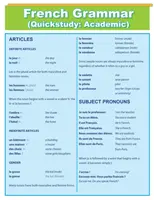 Französische Grammatik: Schnellstudium Akademisch - French Grammar: Quick Study Academic