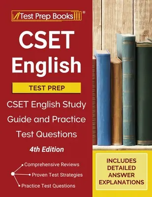 CSET Englisch Testvorbereitung: CSET English Study Guide and Practice Exam Questions [4. Auflage] - CSET English Test Prep: CSET English Study Guide and Practice Exam Questions [4th Edition]