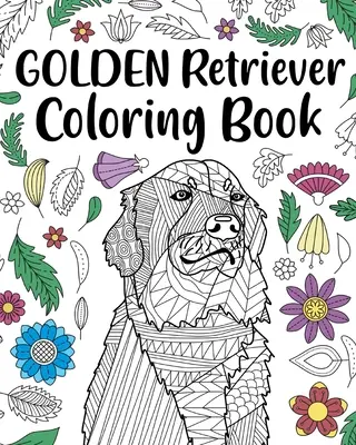 Golden Retriever-Malbuch - Golden Retriever Coloring Book