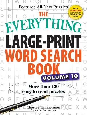 The Everything Large-Print Word Search Book, Band 10: Mehr als 120 leicht zu lesende Rätsel - The Everything Large-Print Word Search Book, Volume 10: More Than 120 Easy-To-Read Puzzles