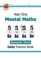 Neues KS1-Buch für tägliche Übungen in Kopfrechnen: Jahr 1 - Sommersemester - New KS1 Mental Maths Daily Practice Book: Year 1 - Summer Term