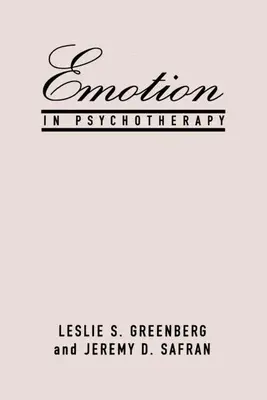 Emotionen in der Psychotherapie - Emotion in Psychotherapy