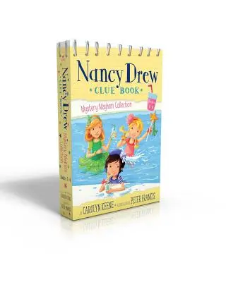 Nancy Drew Clue Book Mystery Mayhem Collection Bücher 1-4: Pool Party Puzzler; Last Lemonade Standing; A Star Witness; Big Top Flop - Nancy Drew Clue Book Mystery Mayhem Collection Books 1-4: Pool Party Puzzler; Last Lemonade Standing; A Star Witness; Big Top Flop