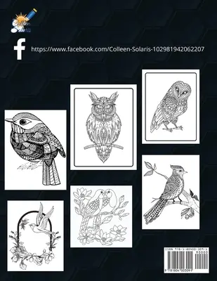 Vögel-Malbuch - Birds Coloring Book