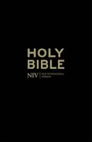 NIV Popular Cross-Reference Bibel aus schwarzem Leder - NIV Popular Cross-Reference Black Leather Bible