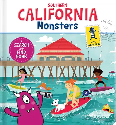 Südkalifornien-Monster: Ein Such- und Findebuch - Southern California Monsters: A Search and Find Book