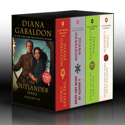 Outlander Bände 5-8 (4-Bücher-Box): Das feurige Kreuz, Ein Hauch von Schnee und Asche, Ein Echo in den Knochen, Geschrieben mit dem Blut meines eigenen Herzens - Outlander Volumes 5-8 (4-Book Boxed Set): The Fiery Cross, a Breath of Snow and Ashes, an Echo in the Bone, Written in My Own Heart's Blood