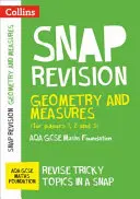 AQA GCSE 9-1 Maths Foundation Geometry and Measures (Papers 1, 2 & 3) Revision Guide - Ideal für das Lernen zu Hause, Prüfungen 2022 und 2023 - AQA GCSE 9-1 Maths Foundation Geometry and Measures (Papers 1, 2 & 3) Revision Guide - Ideal for Home Learning, 2022 and 2023 Exams