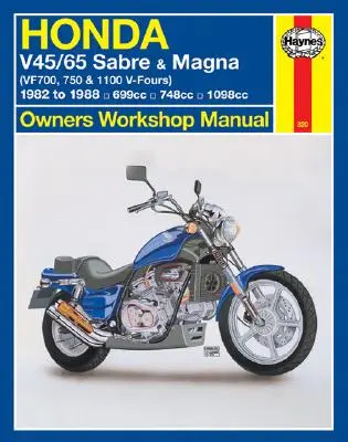 Honda V45/65 Sabre und Magna Reparaturhandbuch: (Vf700, 750 & 1100 V-Fours) 1982 bis 1988 - Honda V45/65 Sabre and Magna Owners Workshop Manual: (Vf700, 750 & 1100 V-Fours) 1982 to 1988