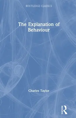 Die Erklärung des Benehmens - The Explanation of Behaviour