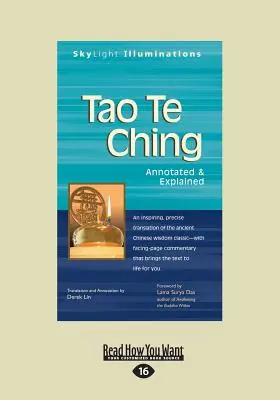Tao Te Ching: Kommentiert und erklärt (Großdruck 16pt) - Tao Te Ching: Annotated & Explained (Large Print 16pt)