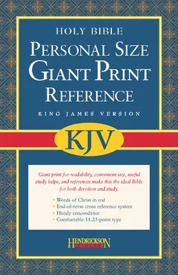 Persönliche Größe Riesen Druck Referenz Bibel-KJV - Personal Size Giant Print Reference Bible-KJV