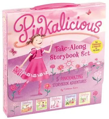 Das Pinkalicious Geschichtenbuch-Set zum Mitnehmen: Tickled Pink, Pinkalicious and the Pink Drink, Flower Girl, Crazy Hair Day, Pinkalicious and the New Teache - The Pinkalicious Take-Along Storybook Set: Tickled Pink, Pinkalicious and the Pink Drink, Flower Girl, Crazy Hair Day, Pinkalicious and the New Teache