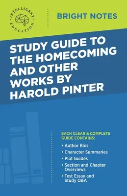 Studienführer zu Die Heimkehr und andere Werke von Harold Pinter - Study Guide to The Homecoming and Other Works by Harold Pinter