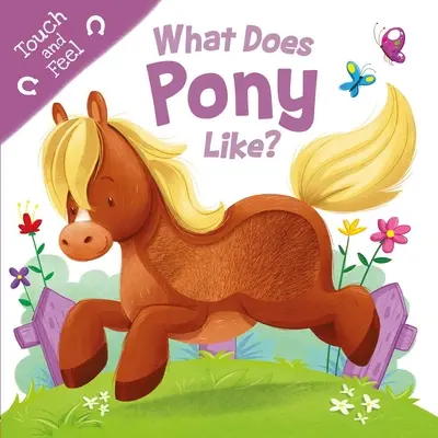 Was mag das Pony? Board Book zum Anfassen und Fühlen - What Does Pony Like?: Touch & Feel Board Book