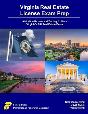 Virginia Real Estate License Exam Prep: All-in-One Wiederholung und Prüfung zum Bestehen der PSI-Immobilienprüfung von Virginia - Virginia Real Estate License Exam Prep: All-in-One Review and Testing to Pass Virginia's PSI Real Estate Exam