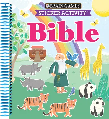 Denkspiele - Sticker Activity: Bibel (für Kinder im Alter von 3-6 Jahren) - Brain Games - Sticker Activity: Bible (for Kids Ages 3-6)