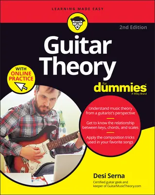Gitarrentheorie für Dummies mit Online-Übungen - Guitar Theory for Dummies with Online Practice