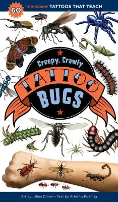 Gruselige, krabbelnde Tattoo-Käfer: 60 temporäre Tattoos, die lehrreich sind - Creepy, Crawly Tattoo Bugs: 60 Temporary Tattoos That Teach