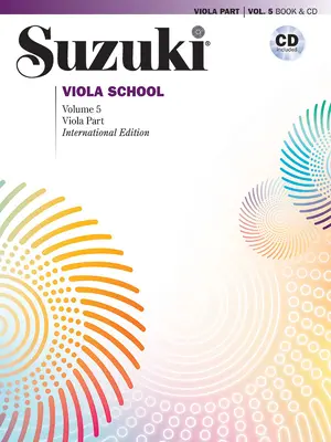 Suzuki Bratschenschule, Band 5: Bratschenstimme, Buch & CD - Suzuki Viola School, Vol 5: Viola Part, Book & CD