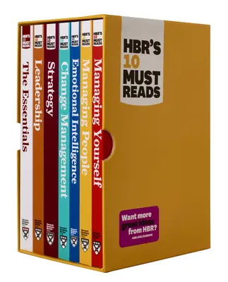 Hbr's 10 Must Reads Boxed Set mit Bonus Emotional Intelligence (7 Bücher) (Hbr's 10 Must Reads) - Hbr's 10 Must Reads Boxed Set with Bonus Emotional Intelligence (7 Books) (Hbr's 10 Must Reads)