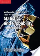 Mathematik Higher Level for the Ib Diploma Option Thema 7 Statistik und Wahrscheinlichkeitsrechnung - Mathematics Higher Level for the Ib Diploma Option Topic 7 Statistics and Probability