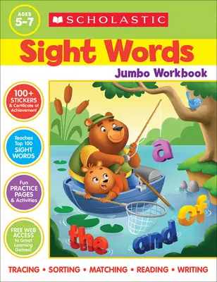 Scholastic Sight Words Jumbo Arbeitsbuch - Scholastic Sight Words Jumbo Workbook