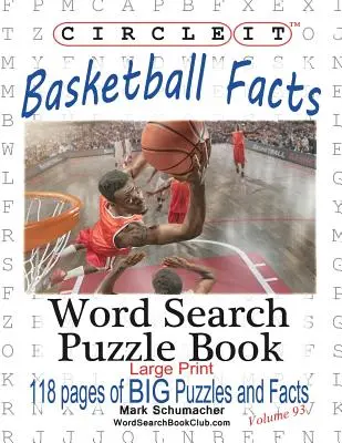 Einkreisen, Fakten zum Basketball, Wortsuche, Rätselbuch - Circle It, Basketball Facts, Word Search, Puzzle Book