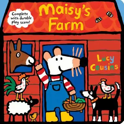 Maisys Bauernhof: Komplett mit strapazierfähiger Spielszene: Ein Buch zum Ausklappen und Spielen - Maisy's Farm: Complete with Durable Play Scene: A Fold-Out and Play Book