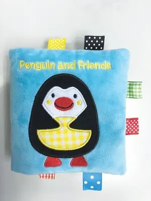 Pinguin und seine Freunde: Ein kuschelweiches Buch nur für Babys! - Penguin and Friends: A Soft and Fuzzy Book Just for Baby!