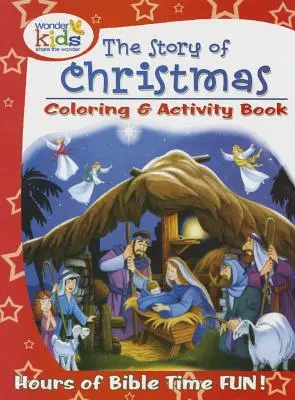 Die Geschichte von Weihnachten - Mal- und Bastelbuch - The Story of Christmas Coloring and Activity Book