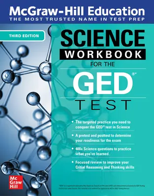 McGraw-Hill Education Science Workbook for the GED Test, dritte Auflage - McGraw-Hill Education Science Workbook for the GED Test, Third Edition