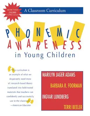 Phonemische Bewusstheit bei jungen Kindern: Ein Lehrplan für das Klassenzimmer - Phonemic Awareness in Young Children: A Classroom Curriculum