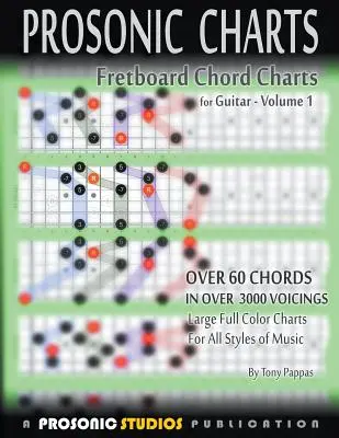 Griffbrett-Akkordtabellen für Gitarre - Band 1 - Fretboard Chord Charts for Guitar - Volume 1