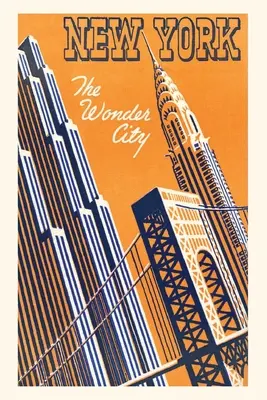 Jahrgangsjournal New Yorker Stadtsilhouette - Vintage Journal New York City Skyline